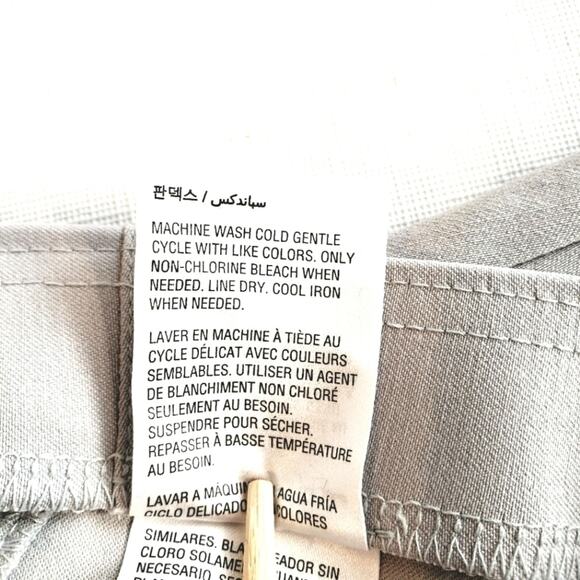 Style & Co. Gray Capri Mid Rise Comfort Waist XS - Picture 7 of 9